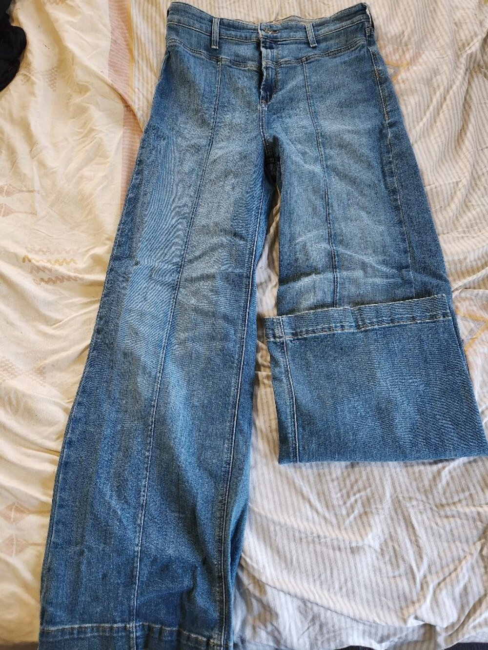 Ariat ultra high waist wide leg pants 32